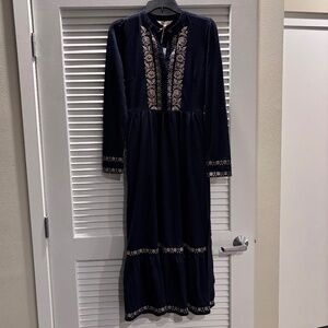 New Boden Edwina Navy Dress Sz 6R